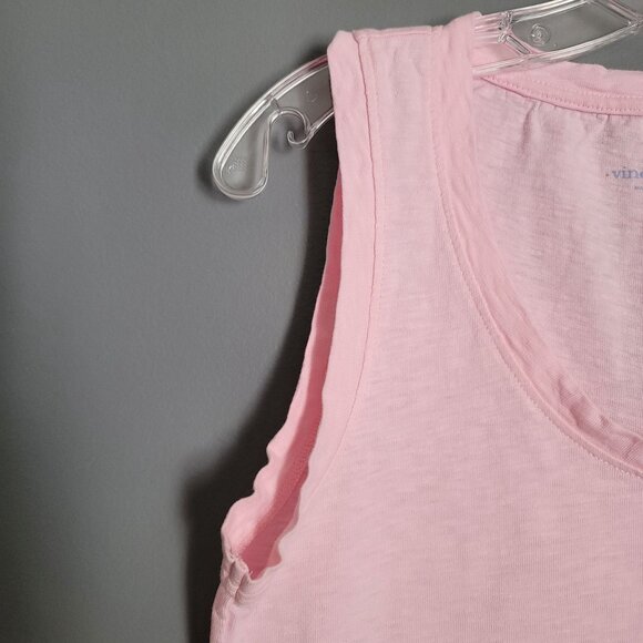 Vineyard Vines Women's 100% Cotton Pink Tank Top. Size XS - Picture 3 of 5